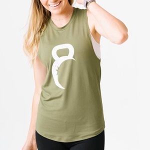 Zyia Active Olive Kettle Moon Tank XXL